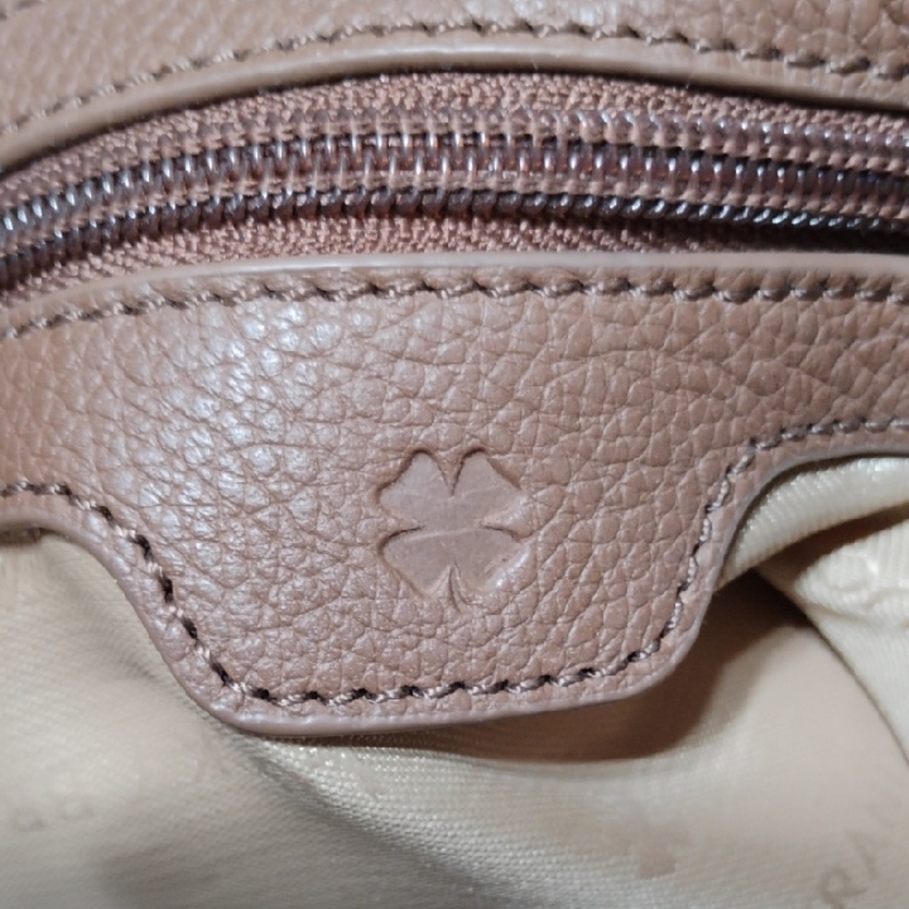 SALE! Lucky Brand Carmen Brown Leather Tassel Hobo/Bucket Shoulder Bag - Picture 13 of 15